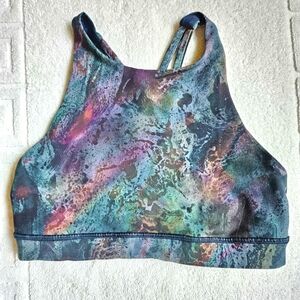 Lululemon energy bra sports bra cosmic shift size 6